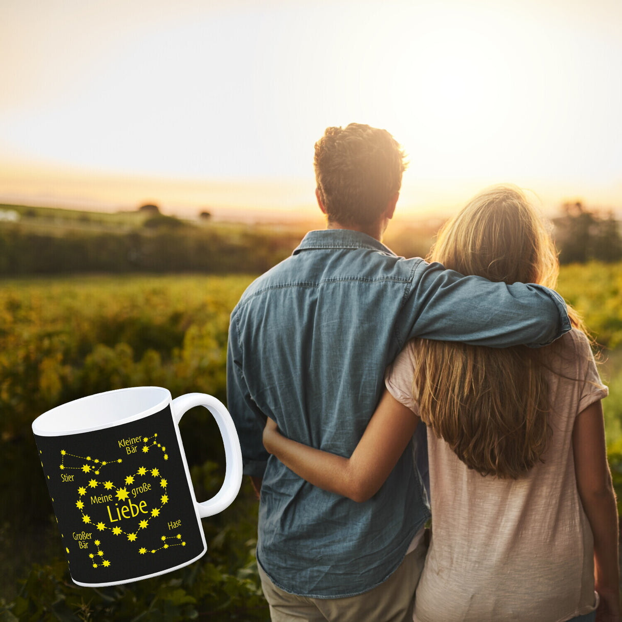 Sternbild Meine große Liebe Kaffeebecher