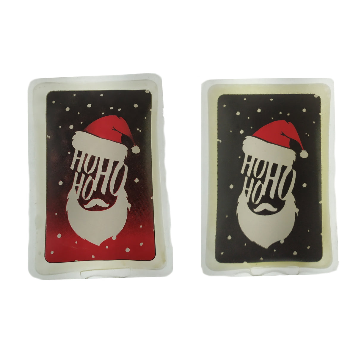 HoHoHo Nikolaus Handwärmer in schwarz-rot