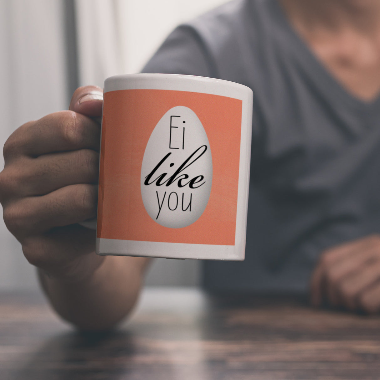 Ei like you witziger Kaffeebecher für Ostern