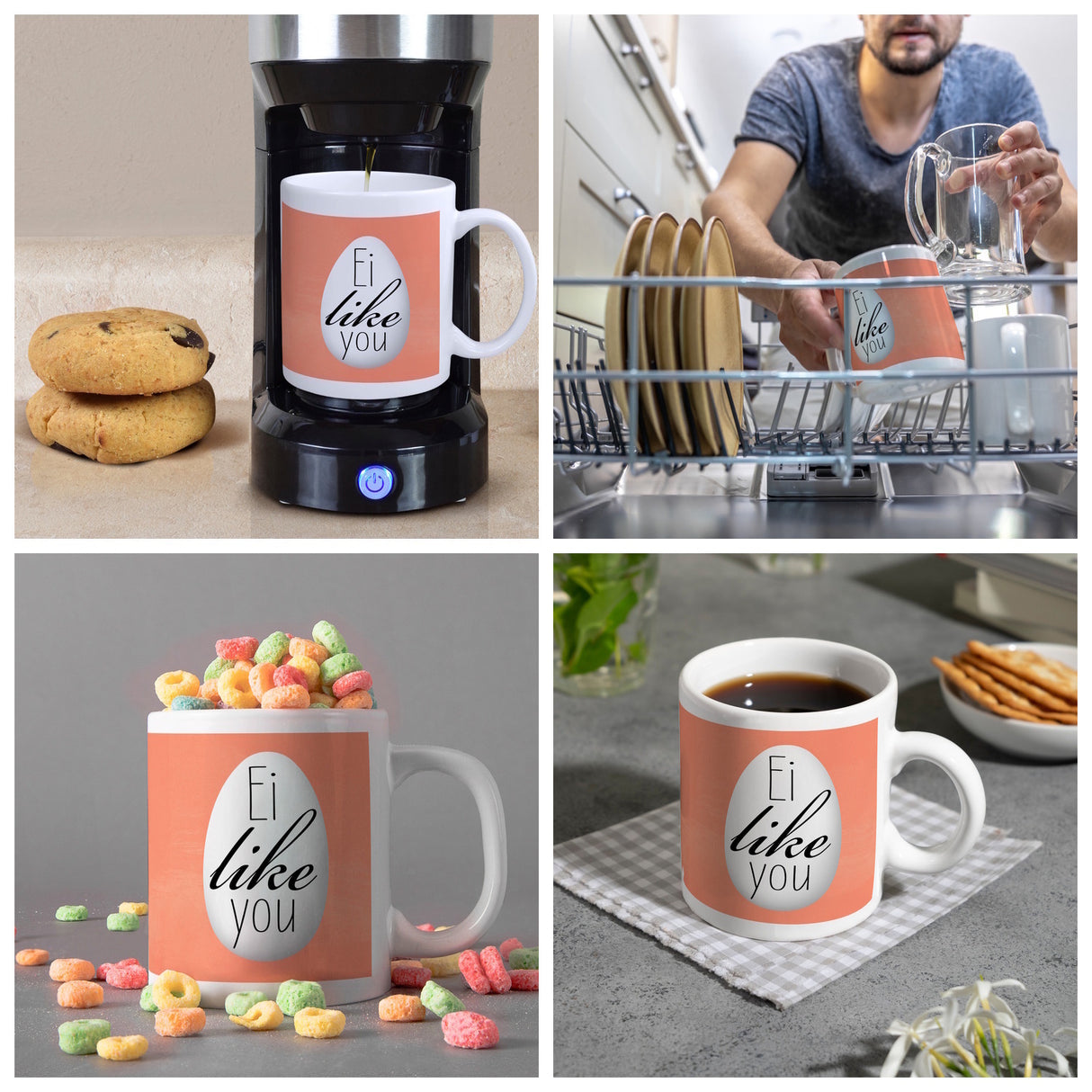 Ei like you witziger Kaffeebecher für Ostern