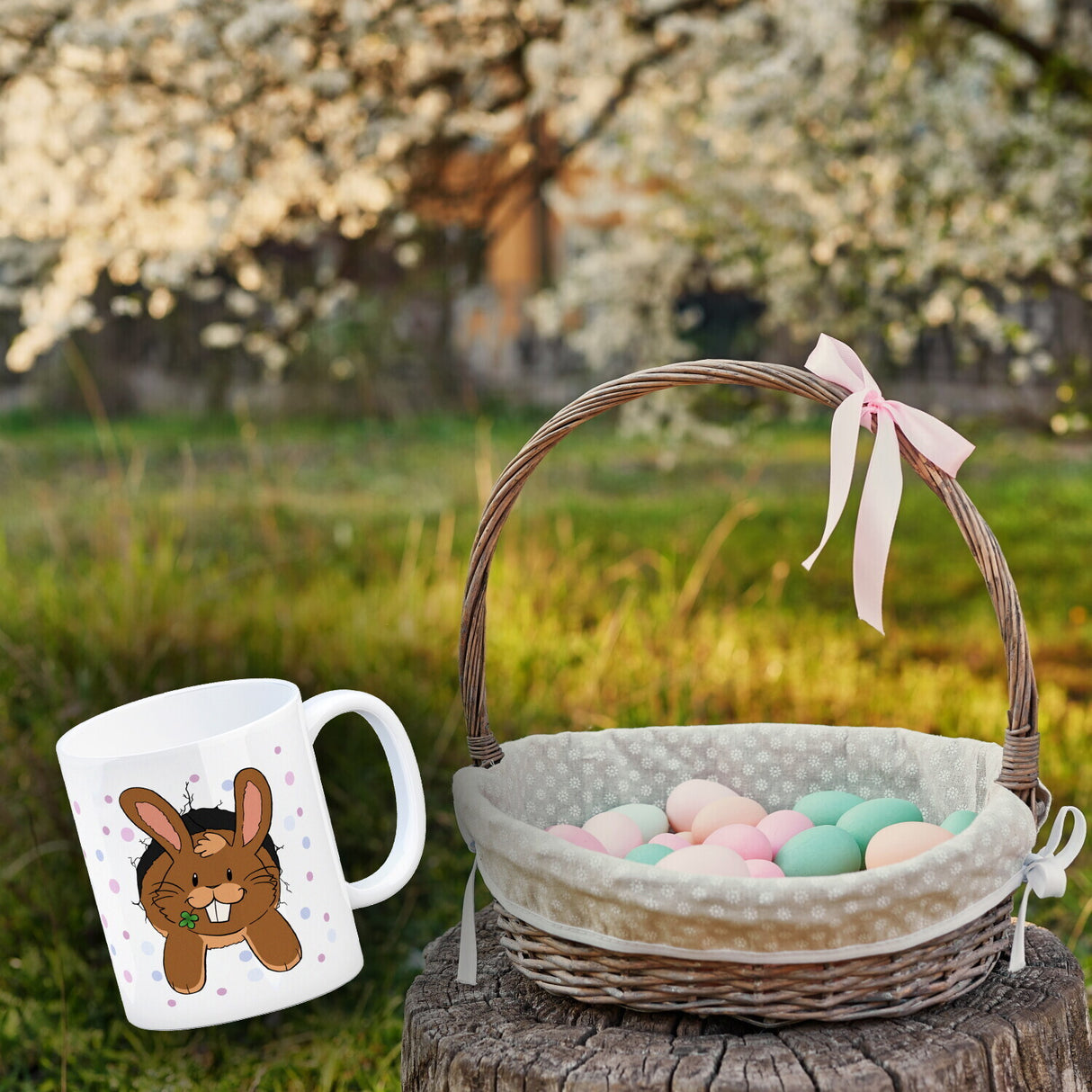 Hasenbau Kaninchen Kaffeebecher