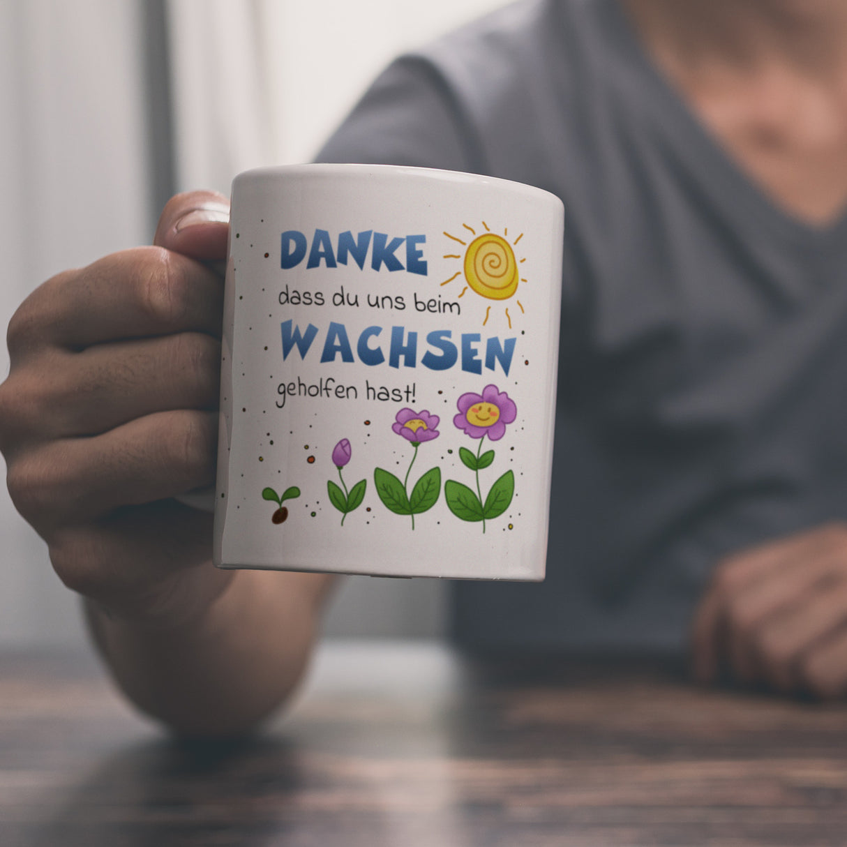 Danke Kaffeebecher für Erzieherinnen und Kindergärtnerinnen