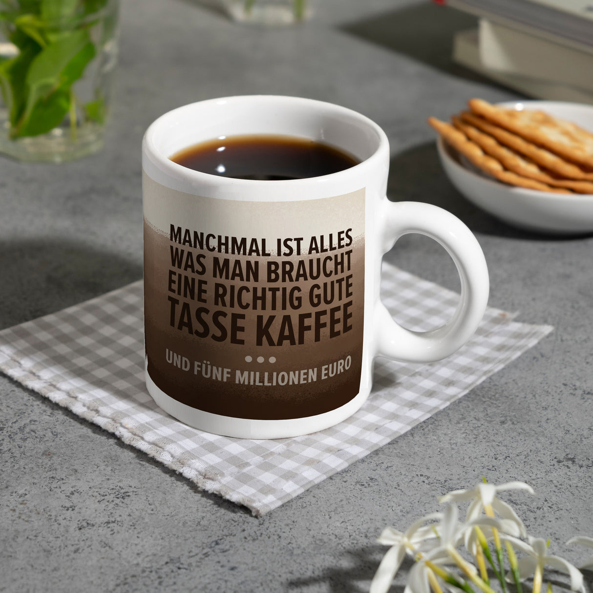 Tasse Kaffee und fünf Millionen Euro Kaffeebecher