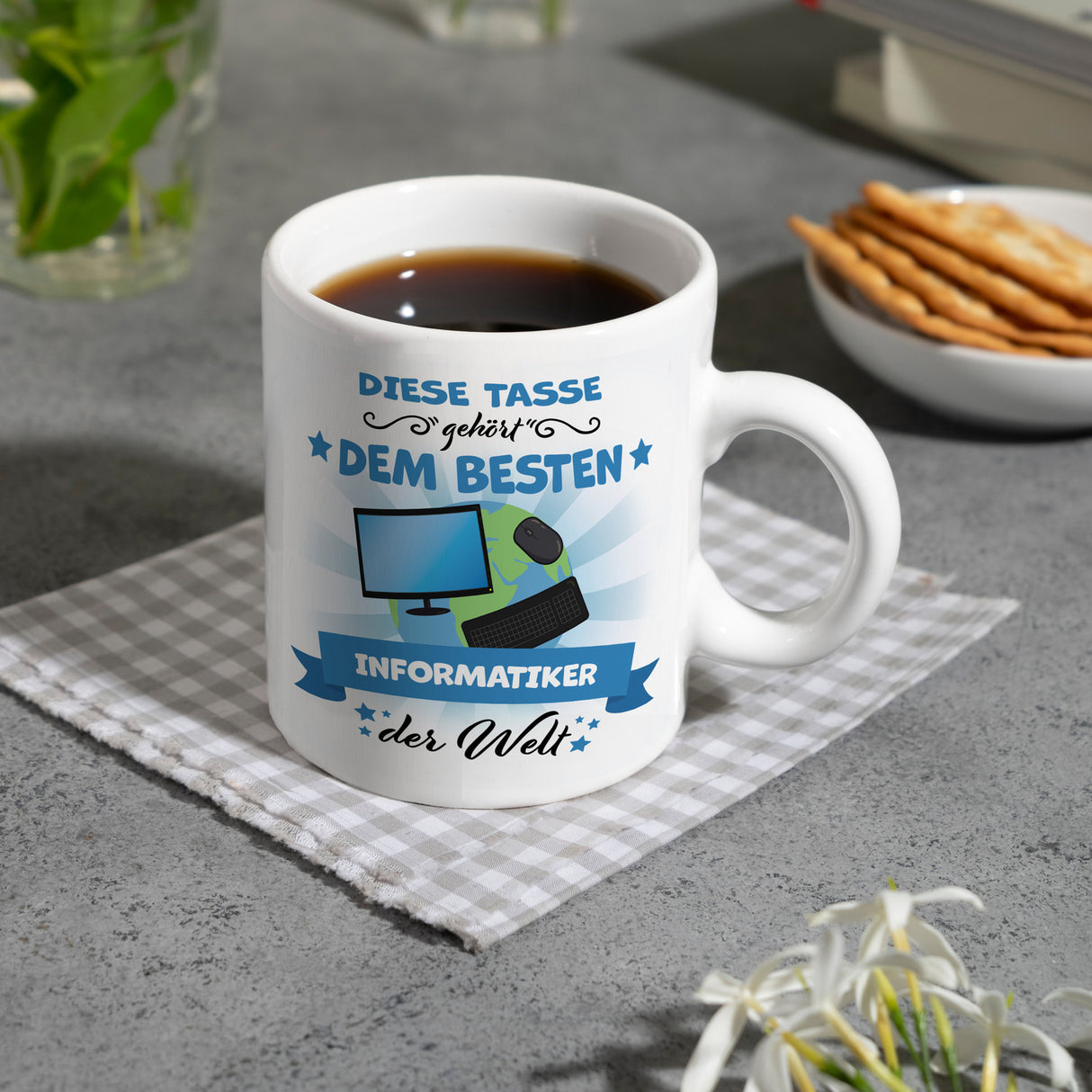 Bester Informatiker der Welt Kaffeebecher