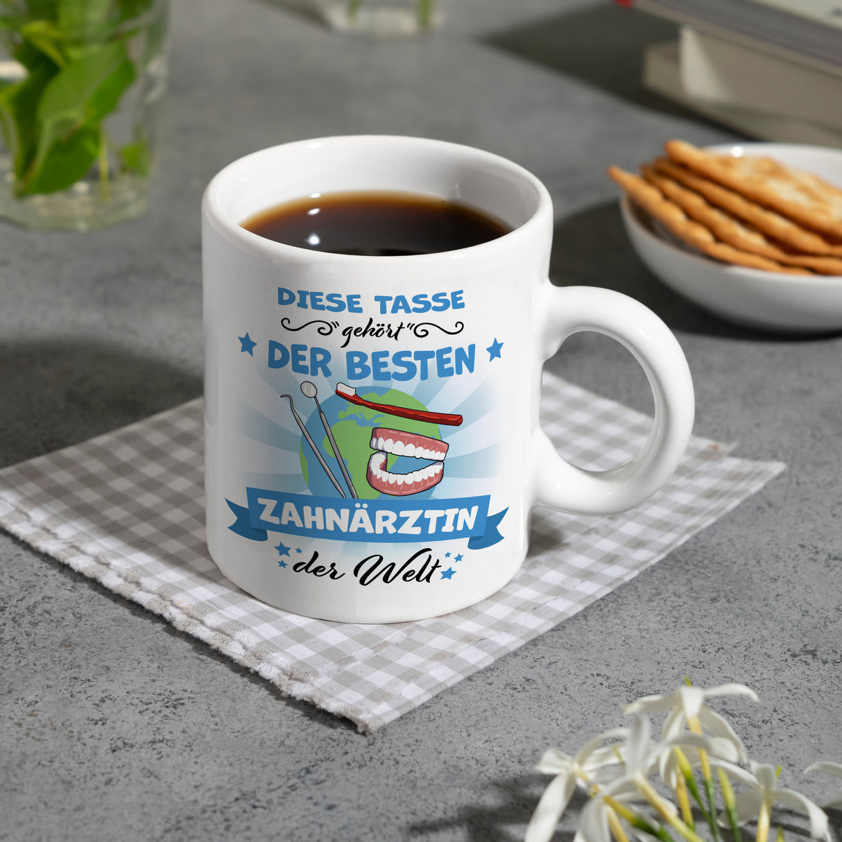 Beste Zahnärztin der Welt Kaffeebecher