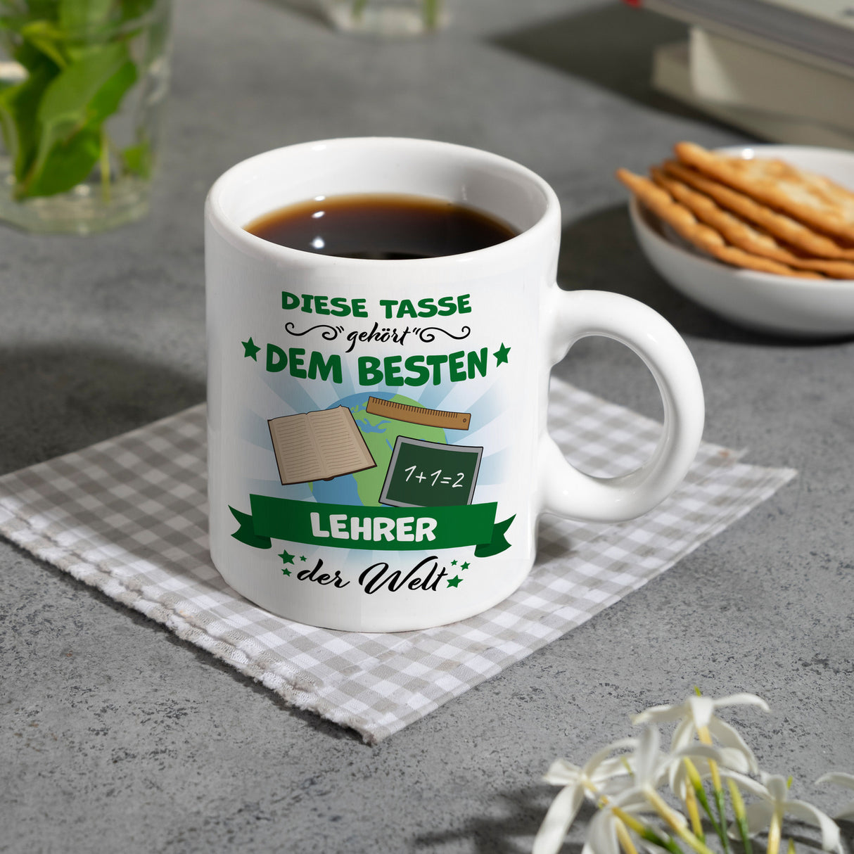 Bester Lehrer der Welt Kaffeebecher