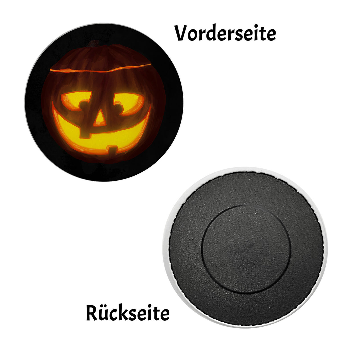 Kürbiskopf Magnet für Halloween