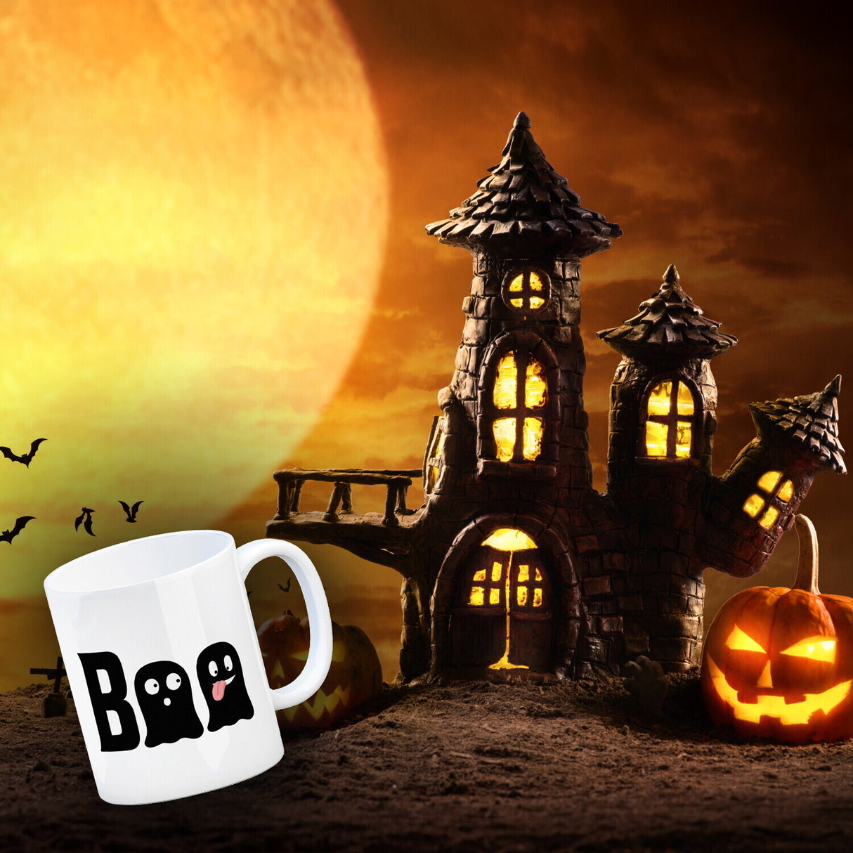 Boo Gespenster Kaffeebecher