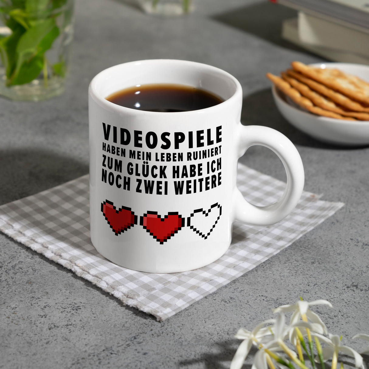 Videospiele haben mein Leben ruiniert… Kaffeebecher