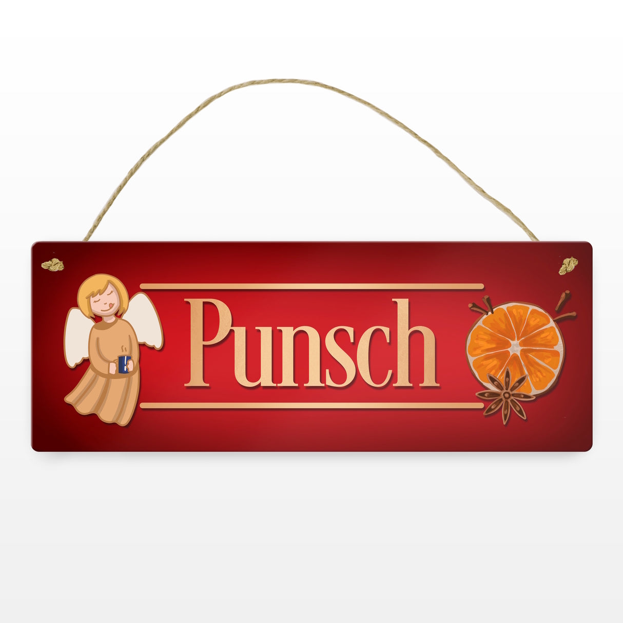 Punsch Metallschild