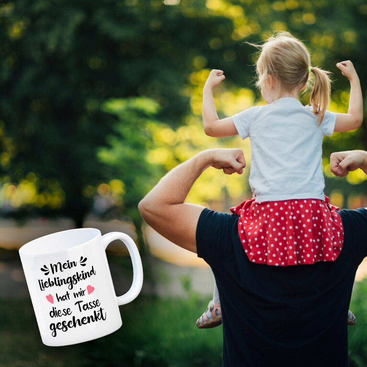 Lieblingskind Kaffeebecher zum Mutter und Vatertag