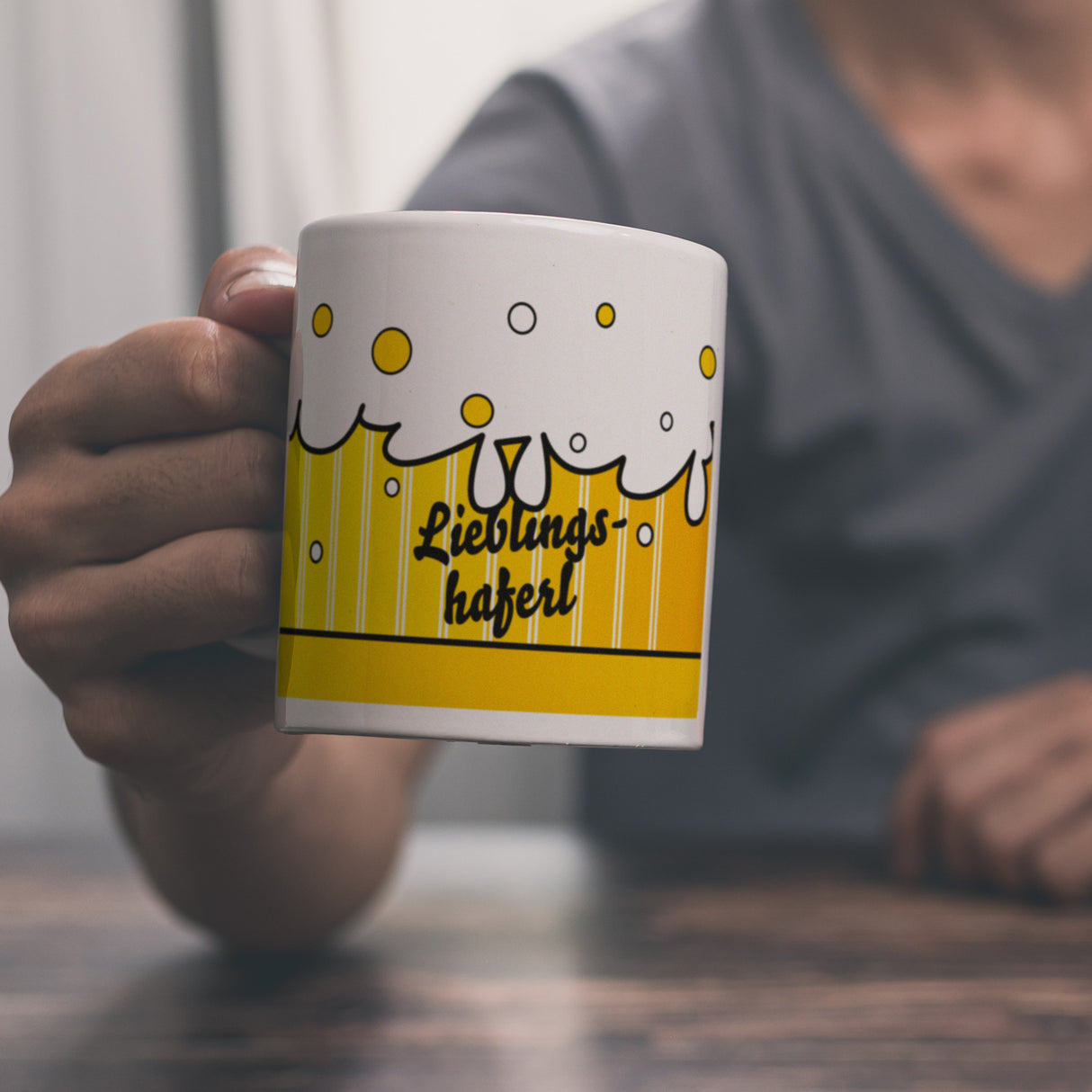 Lieblingshaferl Bier Kaffeebecher bayrisch