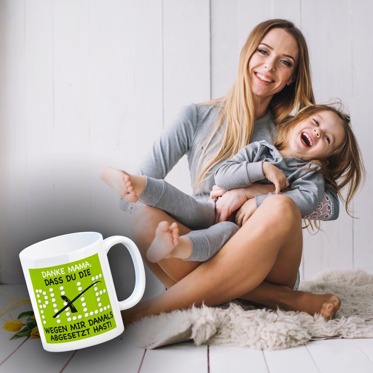 Danke Mama dass du die Pille abgesetzt hast! Kaffeebecher