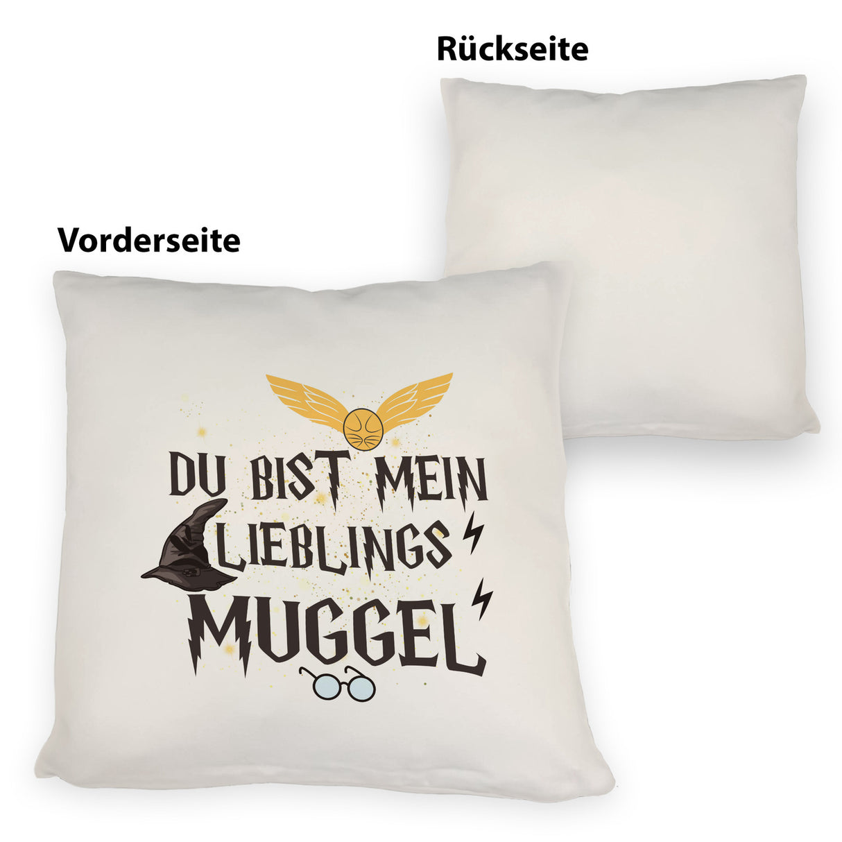 Lieblingsmuggel Kissen für Zauberschüler und Hexen