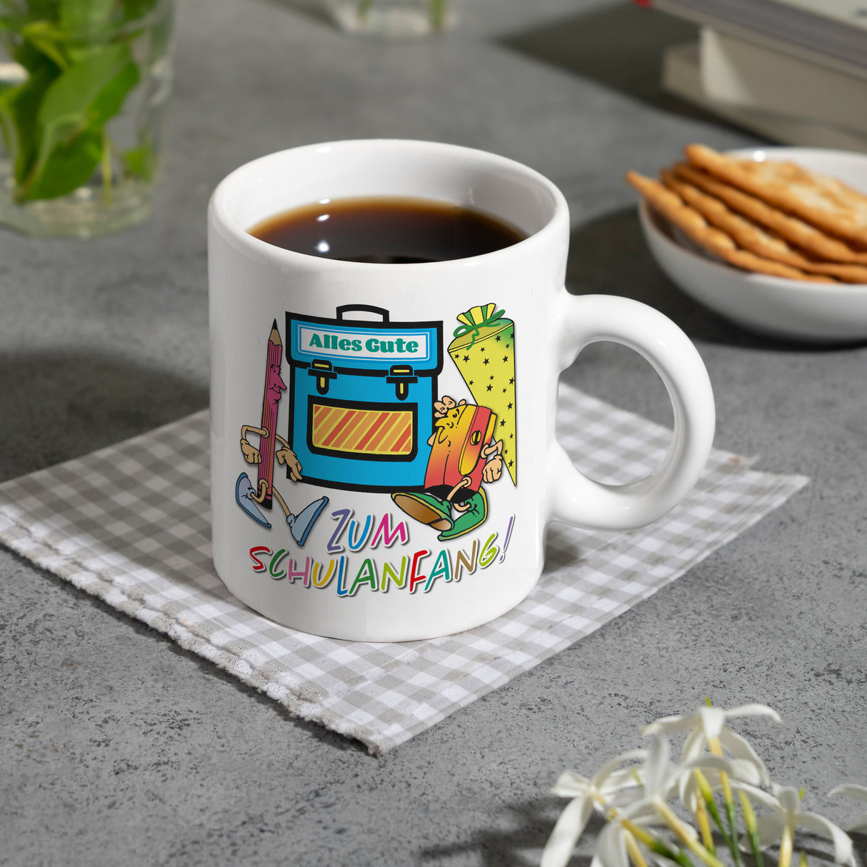 Zum Schulanfang Alles Gute Kaffeebecher