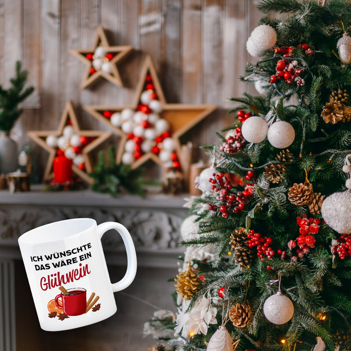 Ich wünschte das wäre ein Glühwein Kaffeebecher