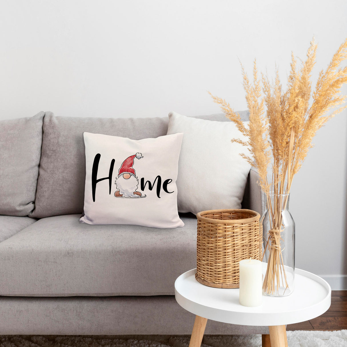 Home Kissen mit bärtigem Wichtel