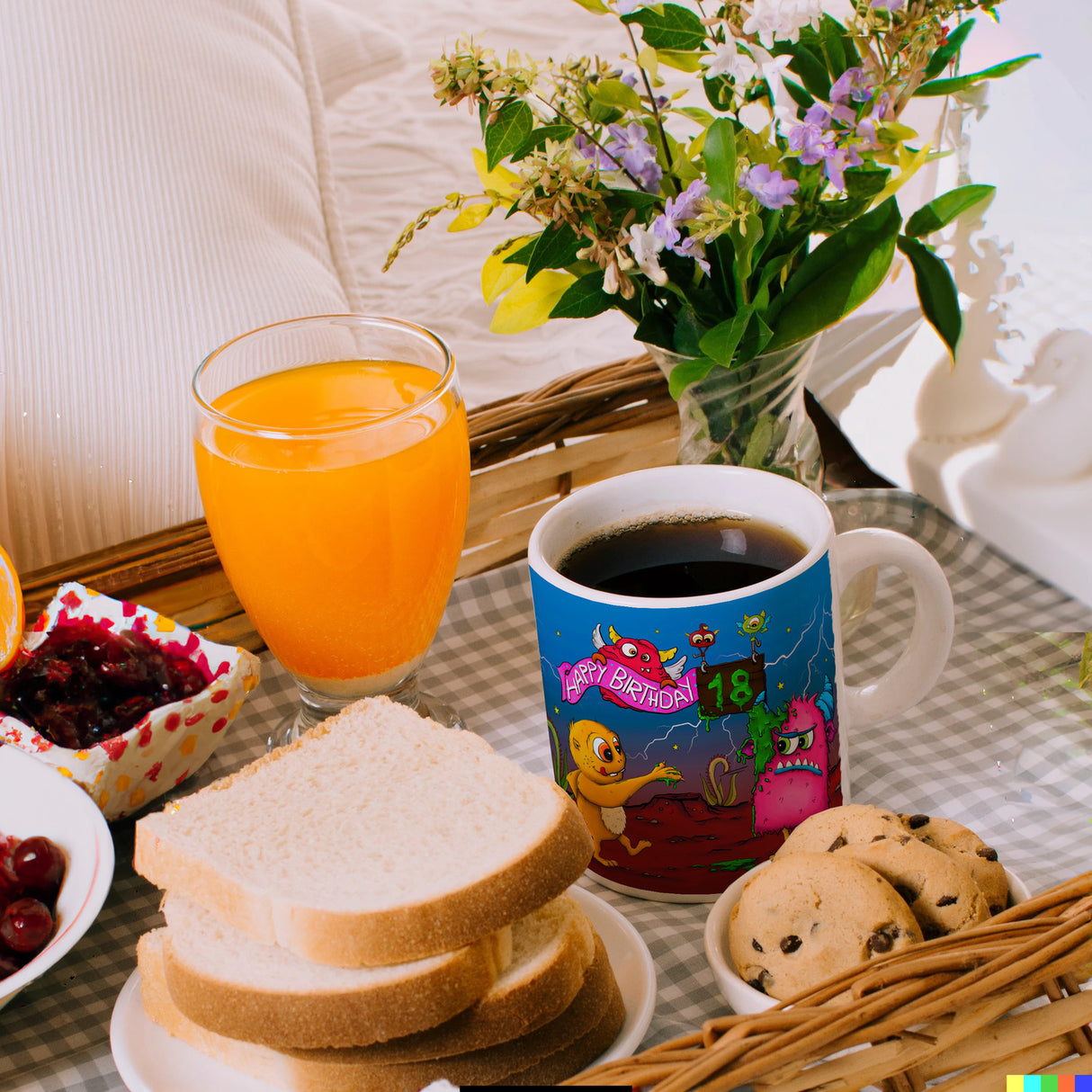 Monster Geburtstagsparty zum 18. Geburtstag Kaffeebecher