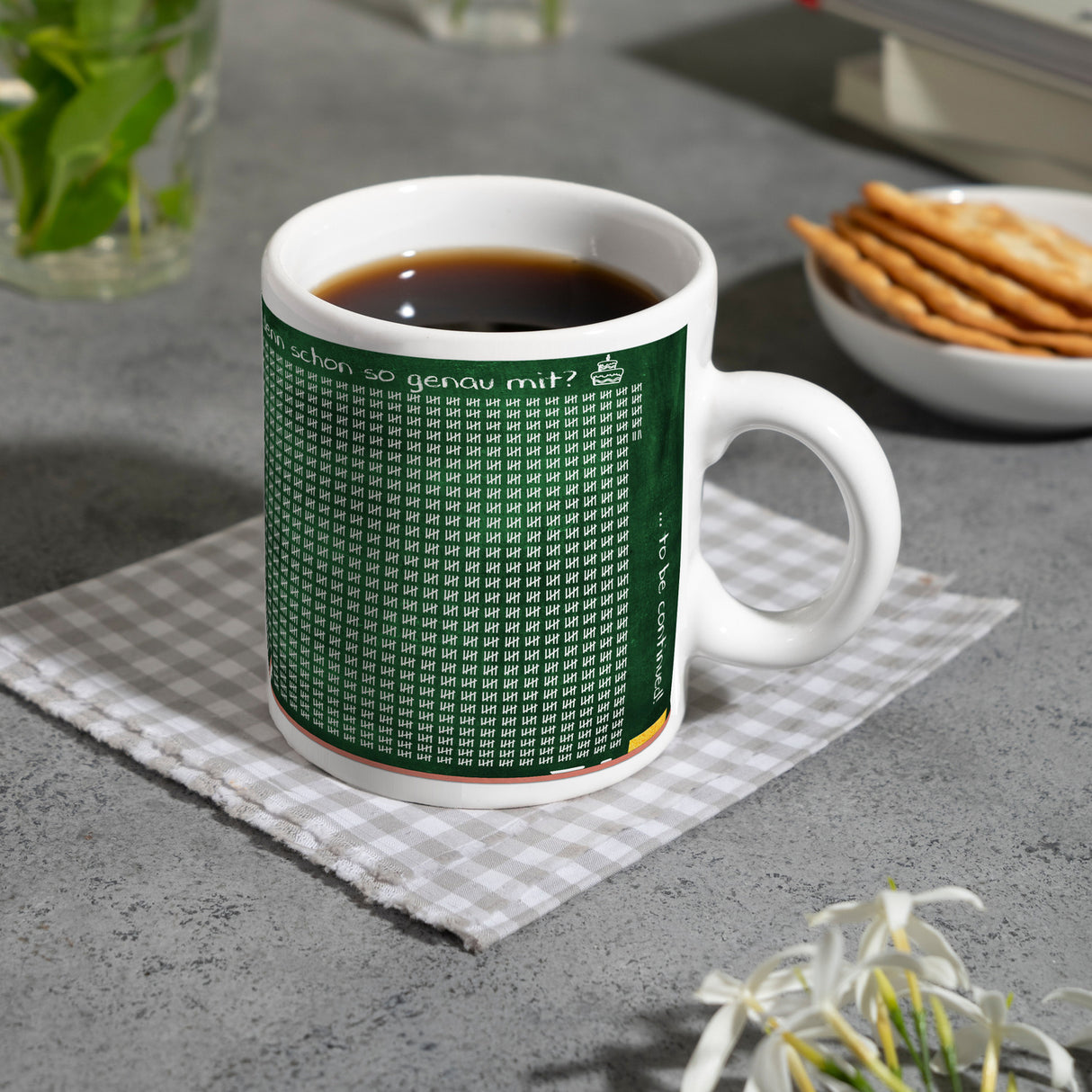 Tafel des Lebens - Tasse zum 20. Geburtstag - 7304 Tage gelebt