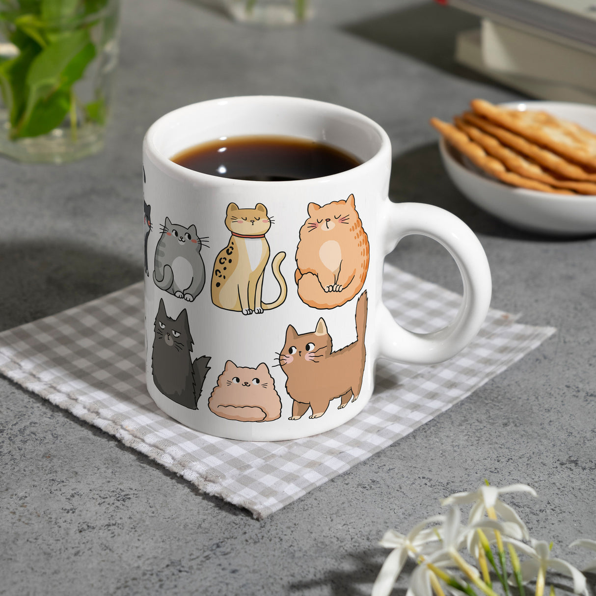 Katzenrassen Kaffeebecher