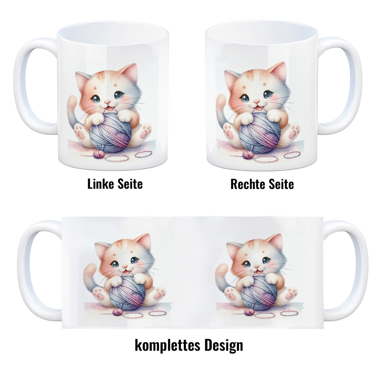 Katzentasse Kaffeebecher