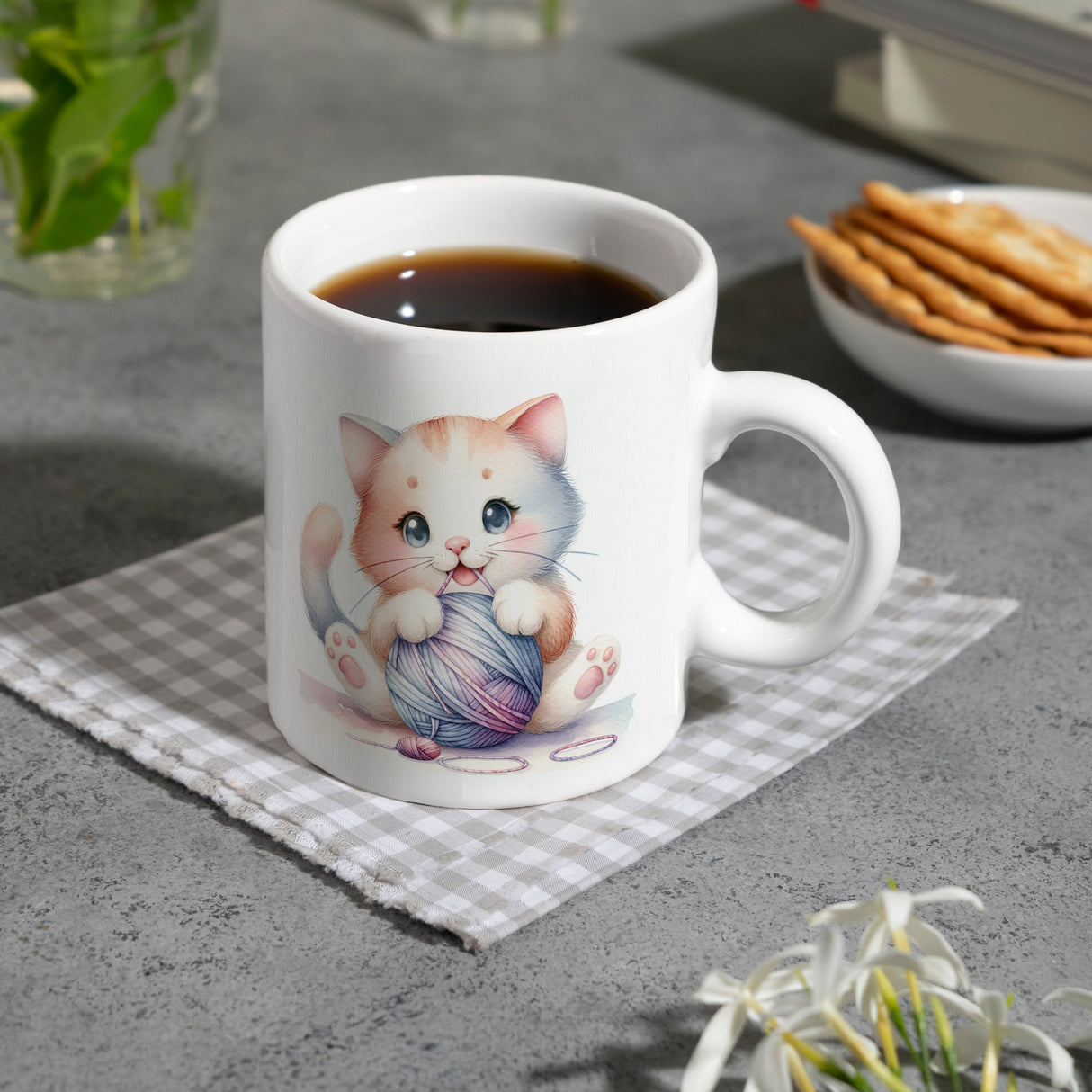 Katzentasse Kaffeebecher