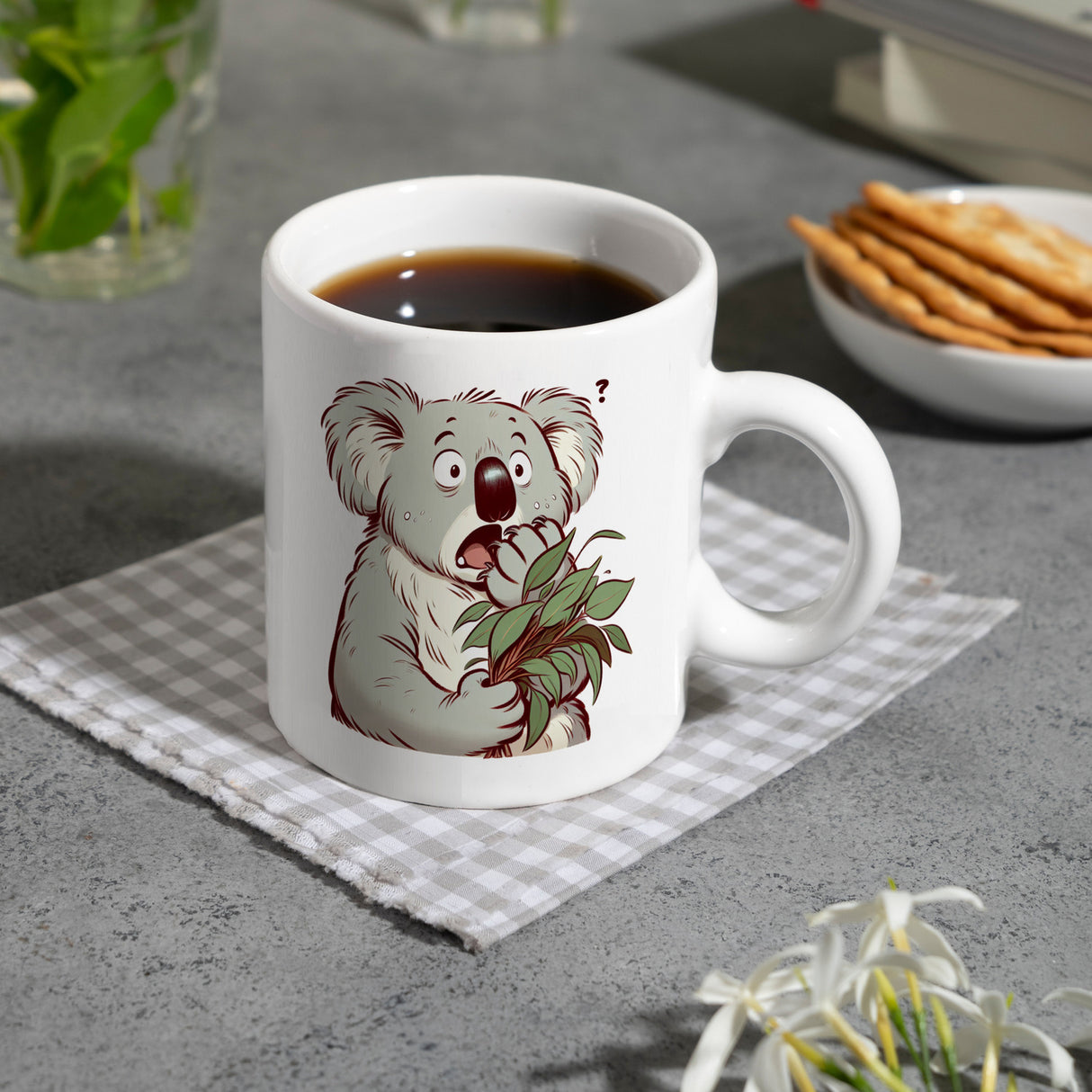 Koalabär Comic Kaffeebecher