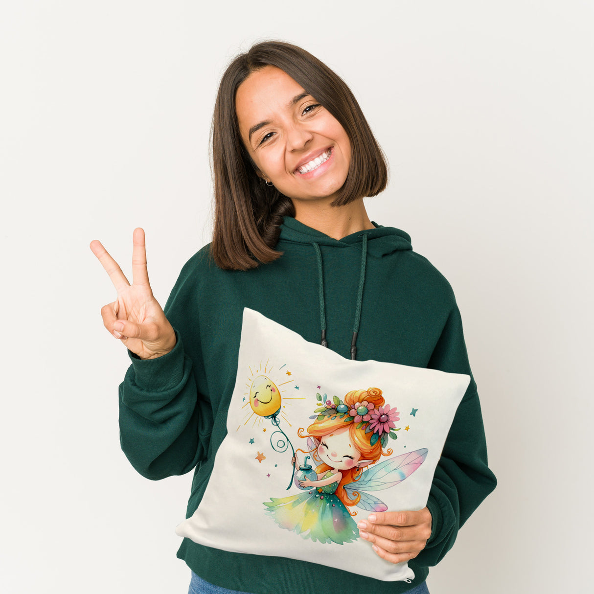 Magische bunte Fee Kissen