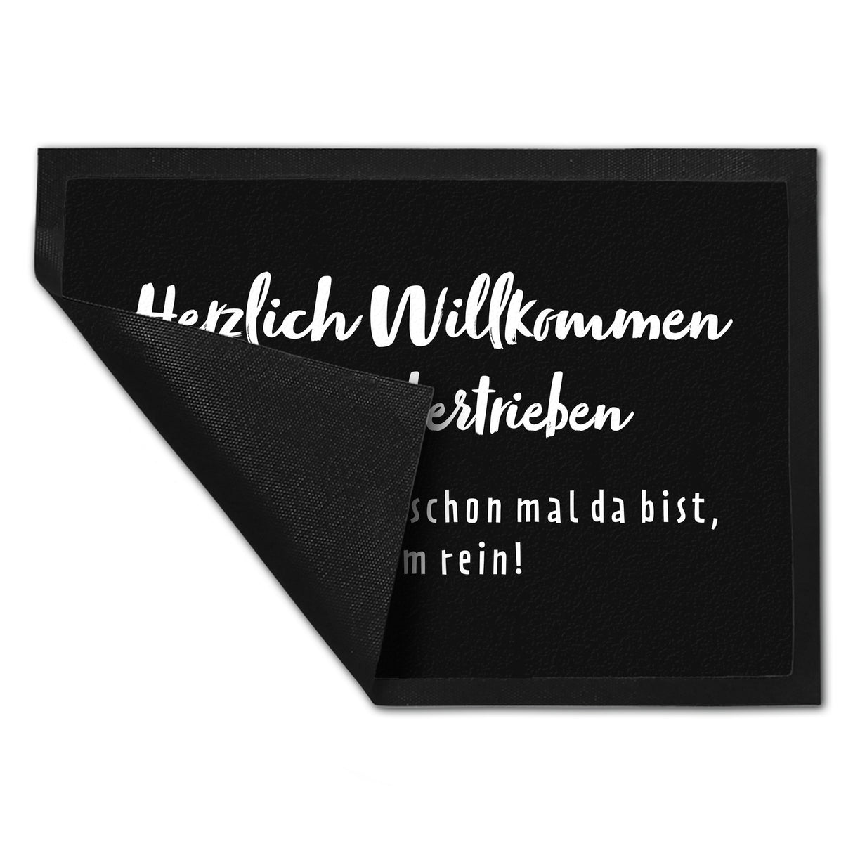 Herzlich Willkommen wäre übertrieben Fußmatte in 35x50 cm
