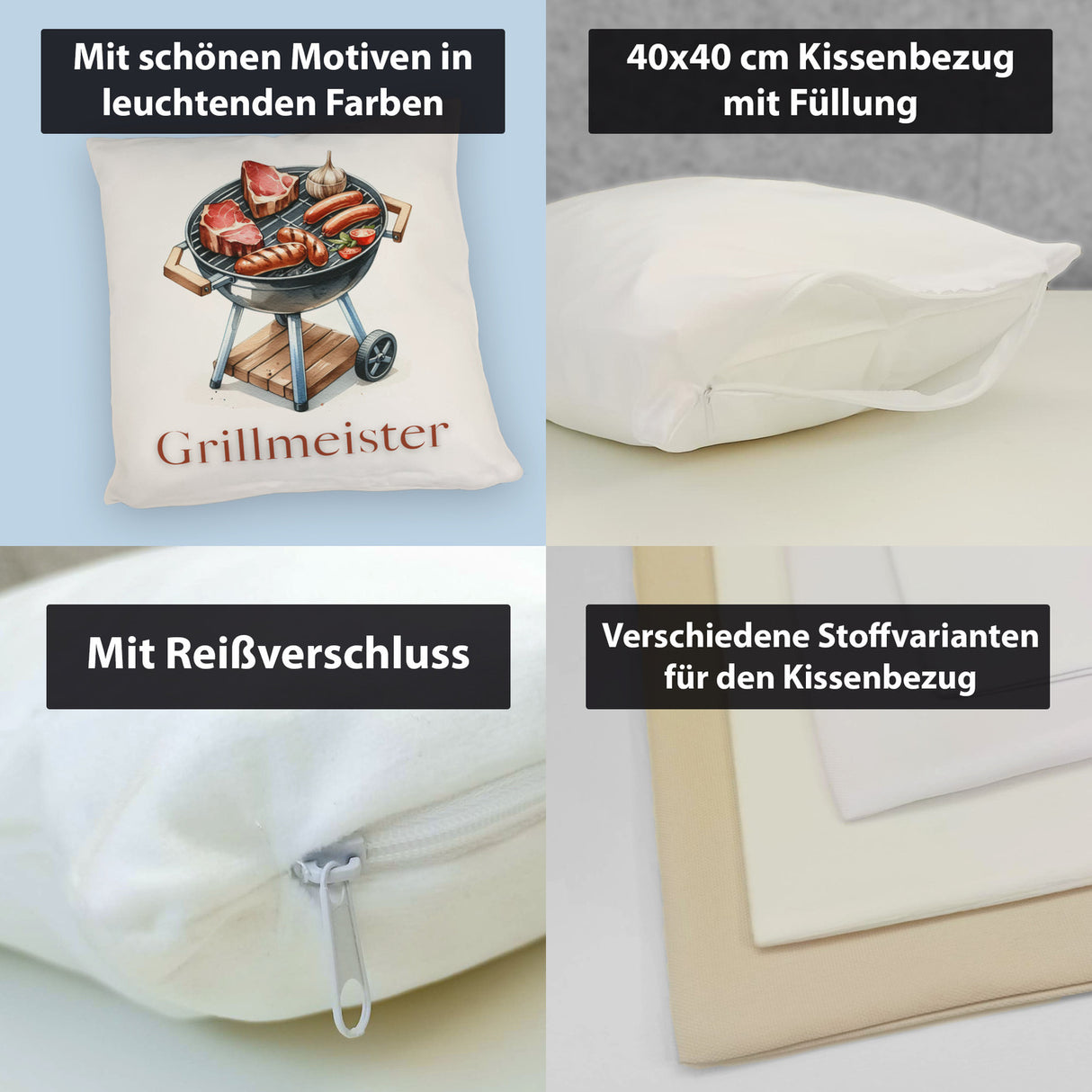 Grillmeister BBQ Kissen
