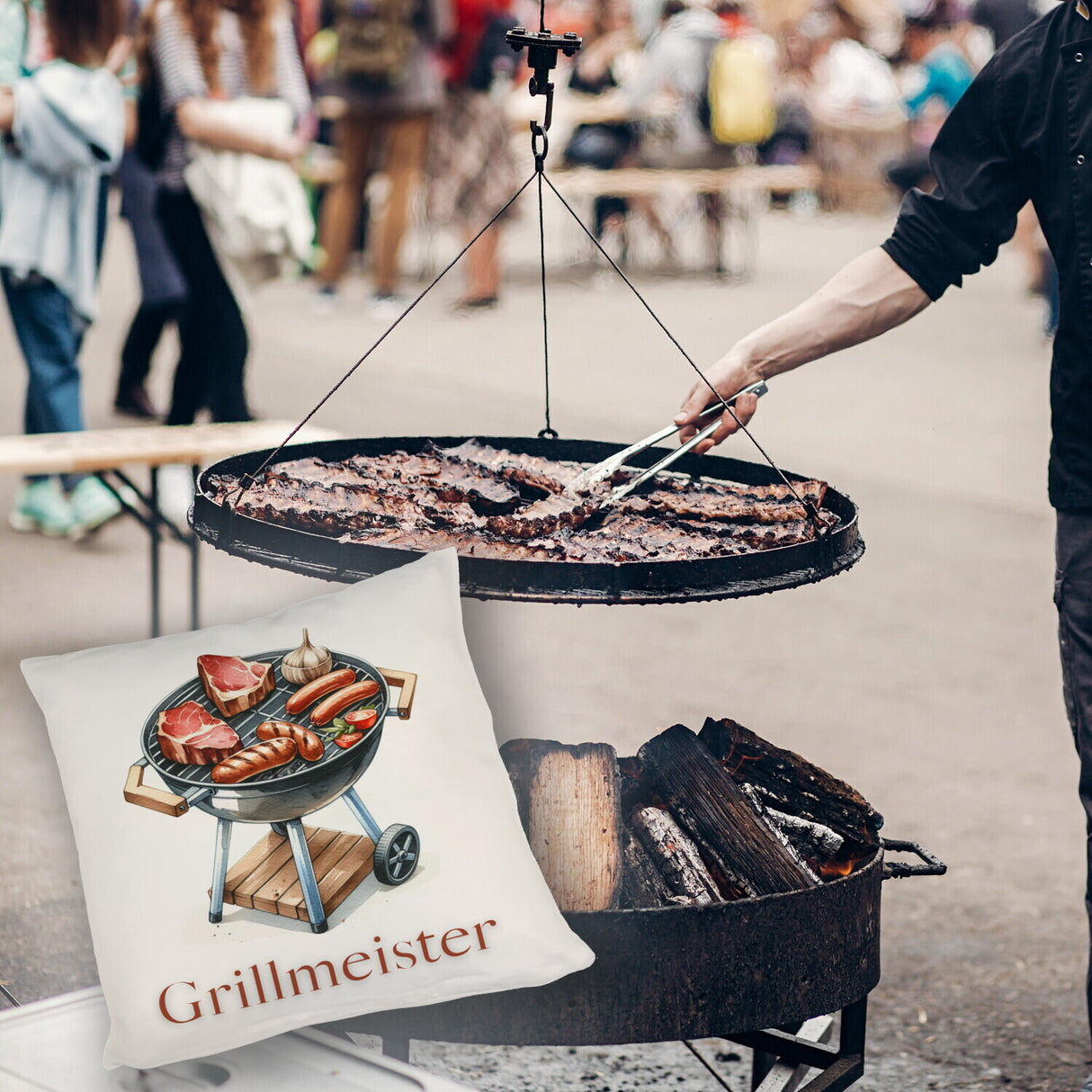 Grillmeister BBQ Kissen