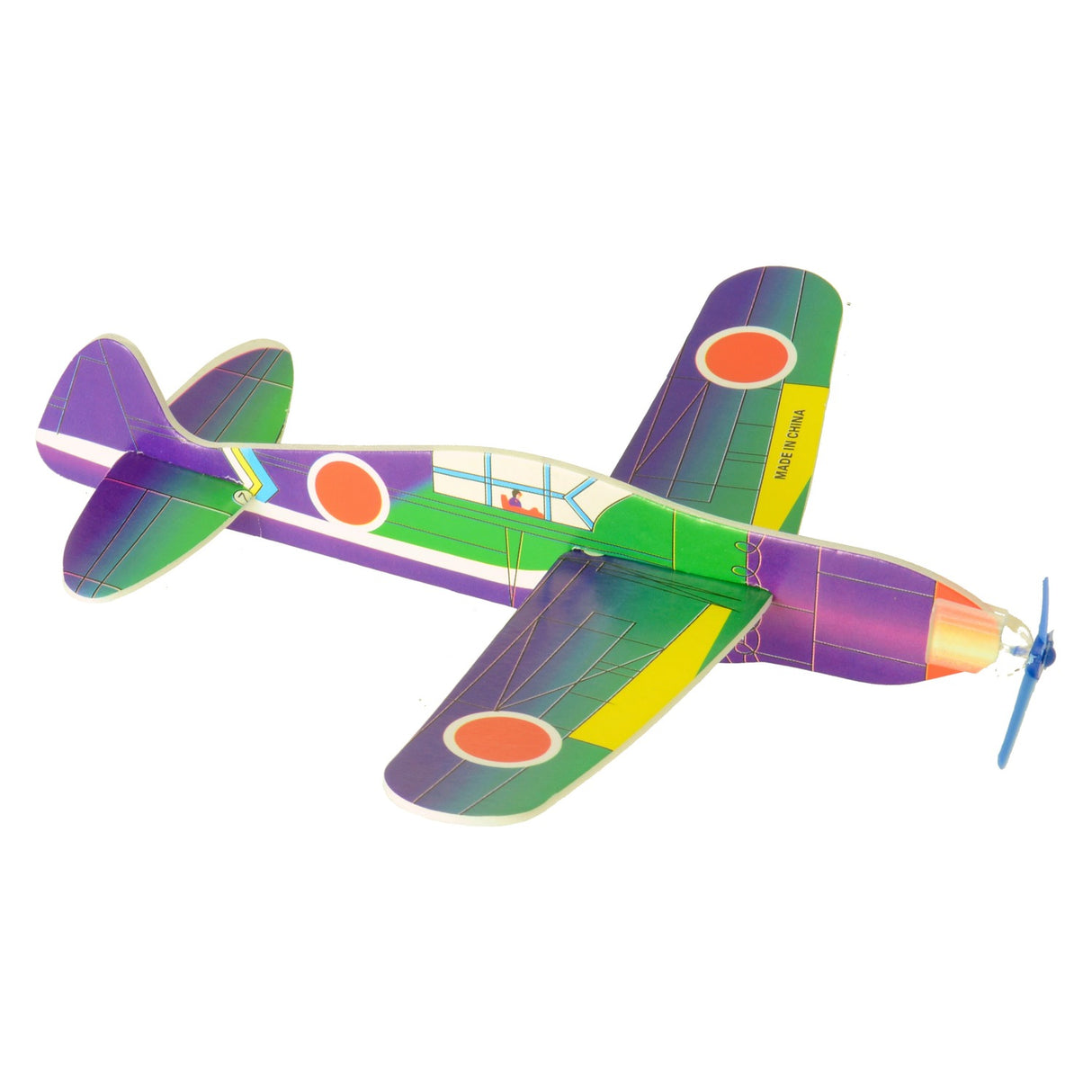 Styroporflieger Mitsubishi Zero Spielzeug