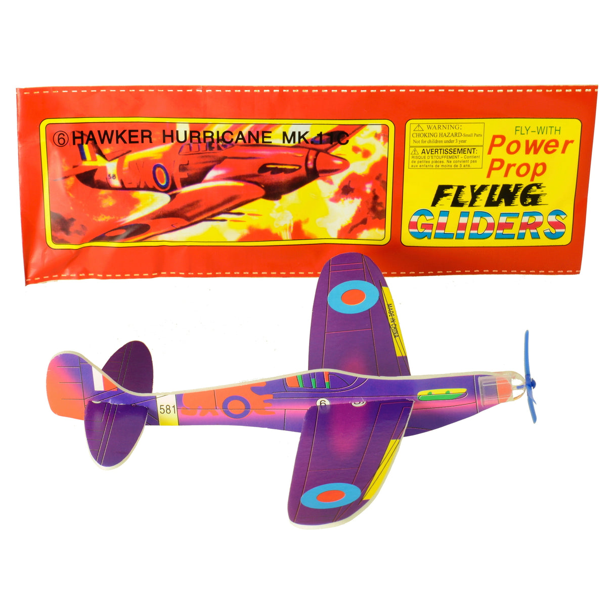 Styroporflieger Hawker Hurricane MK.11C Spielzeug