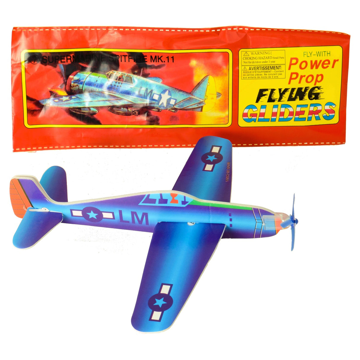 Styroporflieger Supermarine Spitfire MK.II Spielzeug