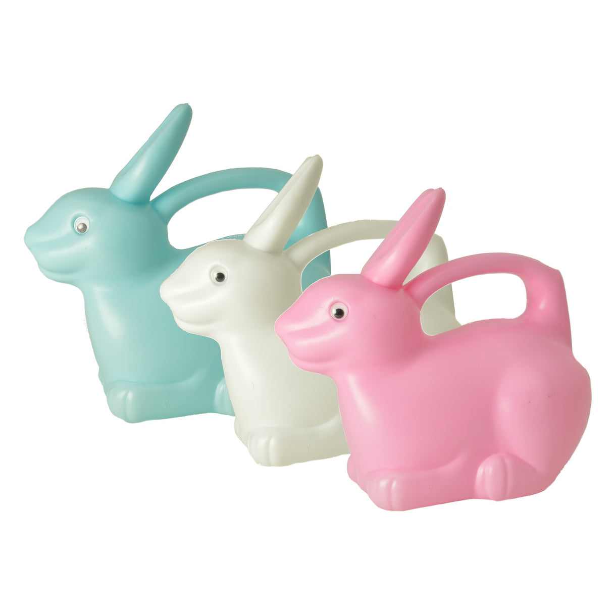 Hase Gießkanne in blau