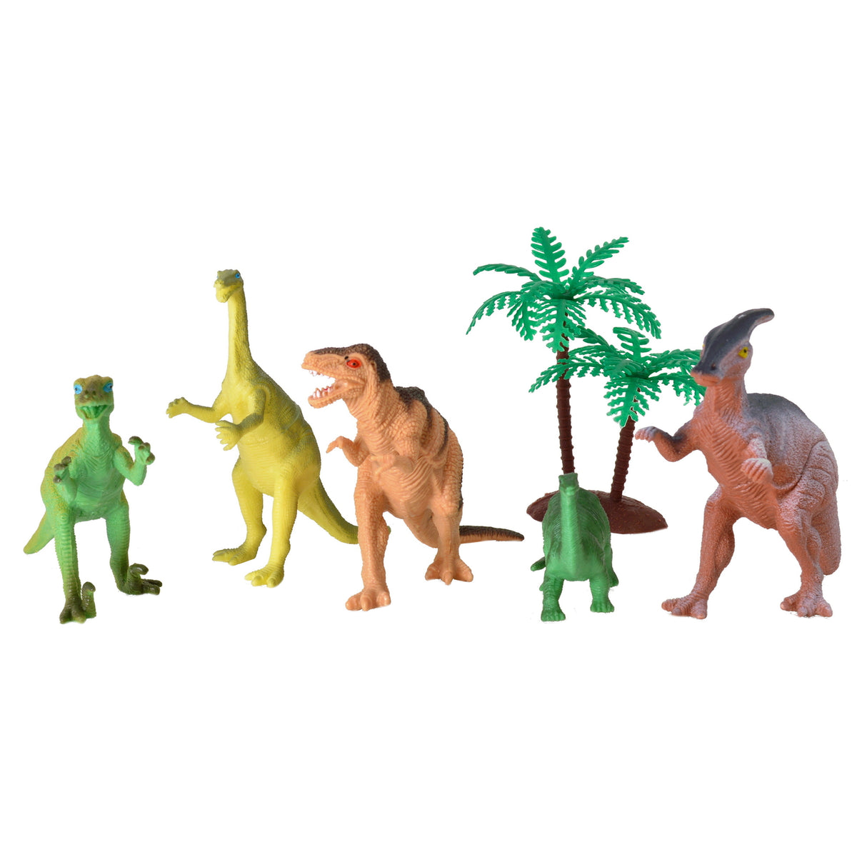 Dinosaurier Spielzeugfiguren im 6er Set