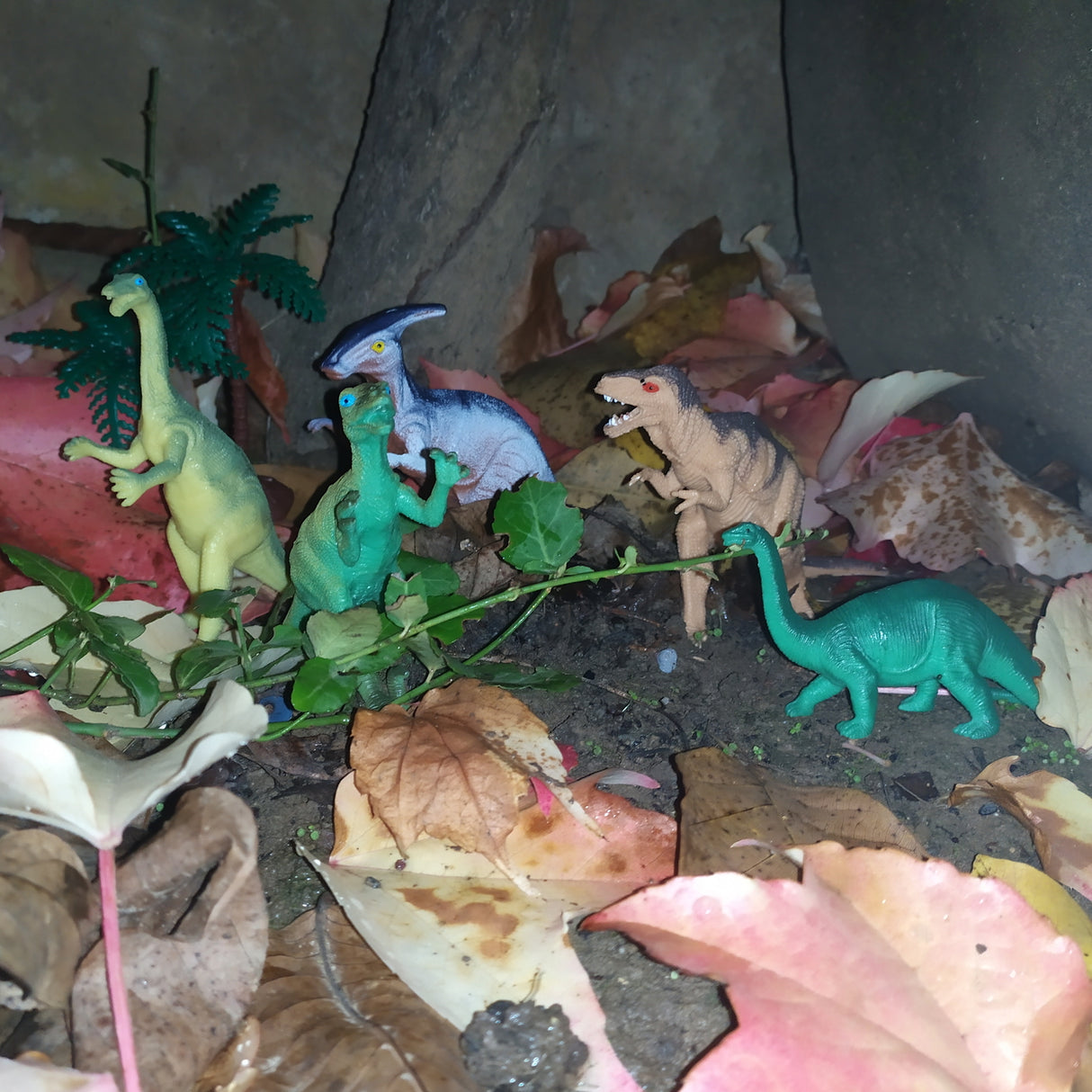 Dinosaurier Spielzeugfiguren im 6er Set