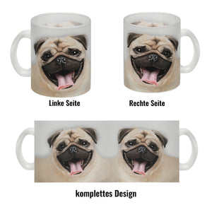 Mops Kaffeebecher