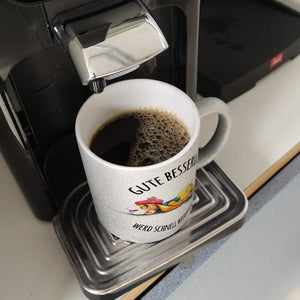 Gute Besserung, wird schnell wieder gesund Hase Kaffeebecher