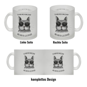 Wir sind die geilsten hier Katze Kaffeebecher