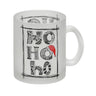 Ho Ho Ho Kaffeebecher mit Weihnachtsmotiv