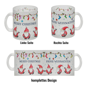 Frohe Weihnachten Weihnachtsmann Kaffeebecher