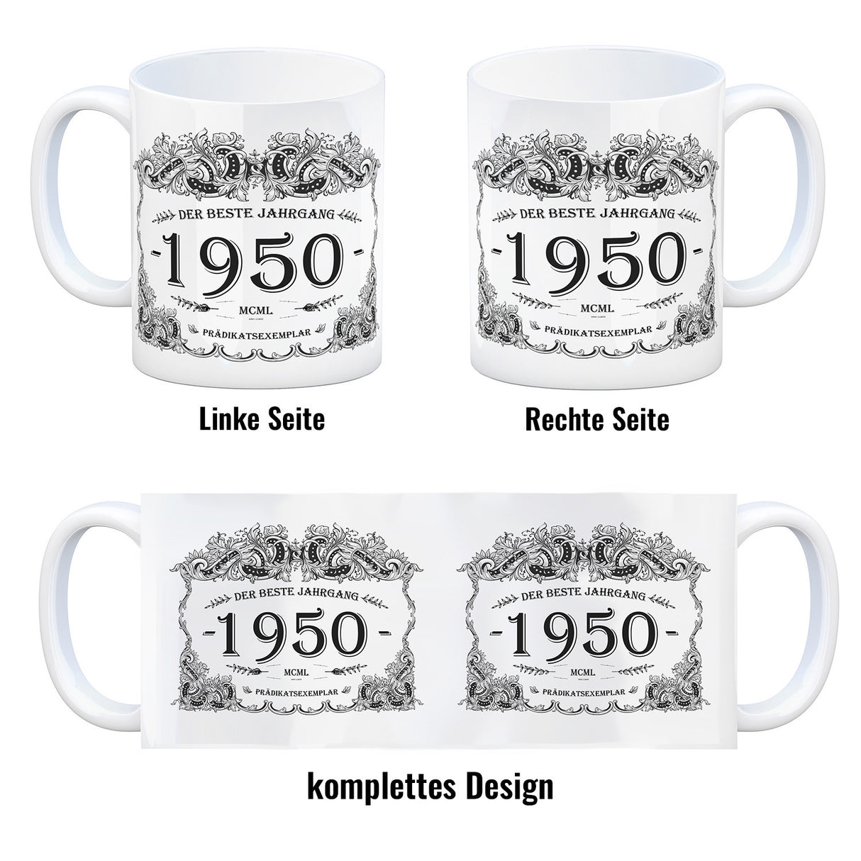 1950 der beste Jahrgang Kaffeebecher