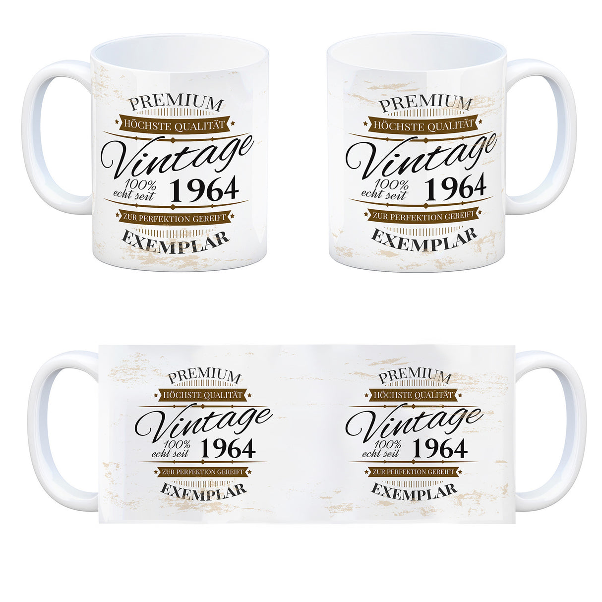Vintage Tasse 100% echt seit 1964 - Premium Exemplar - Zur Perfektion gereift -