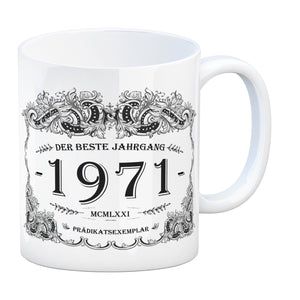 1971 der beste Jahrgang Kaffeebecher