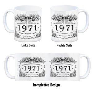 1971 der beste Jahrgang Kaffeebecher