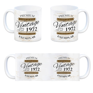 Vintage Tasse 100% echt seit 1972 - Premium Exemplar - Zur Perfektion gereift -