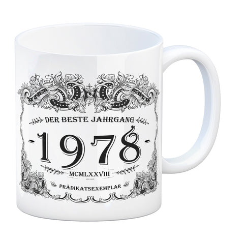 1978 der beste Jahrgang Kaffeebecher