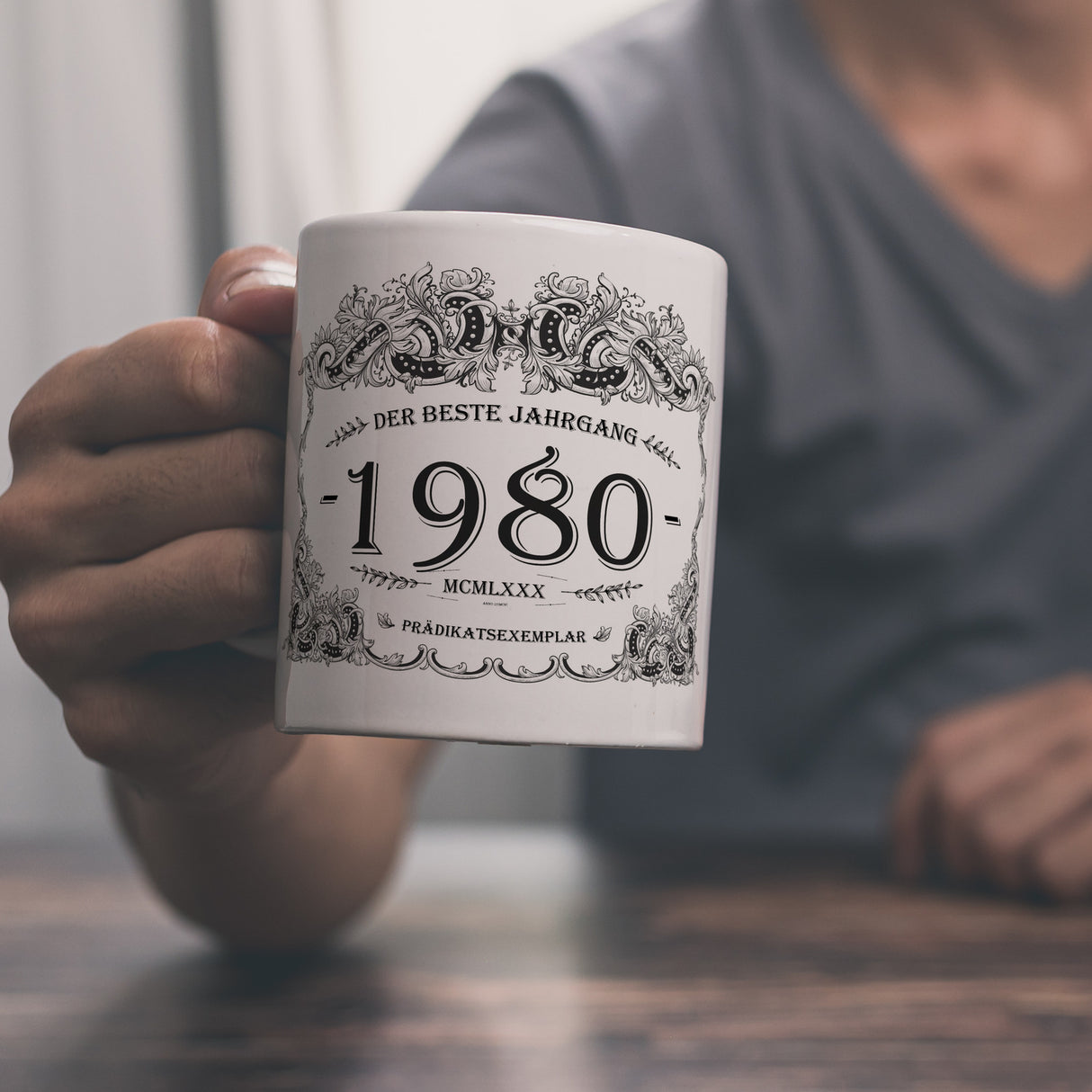1980 der beste Jahrgang Kaffeebecher