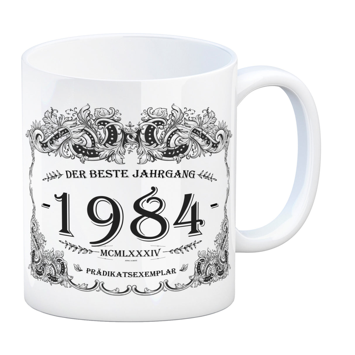 1984 der beste Jahrgang Kaffeebecher